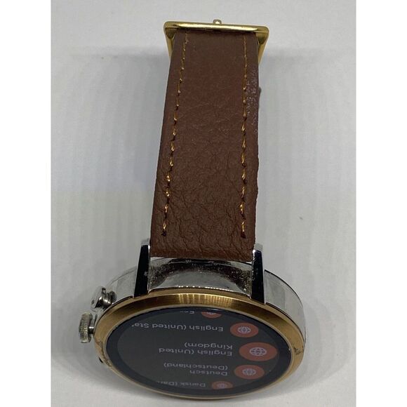 Fossil Gen 4 Authentic Digital Dial Smart Watch Custom Band FTW6016 AB514 - Picture 9 of 10